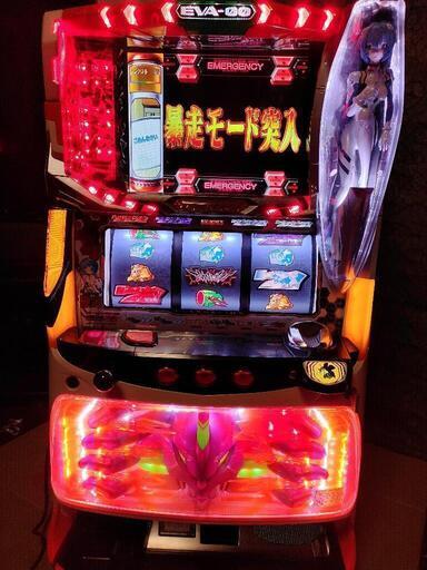 パチスロ実機 コイン機 エヴァンゲリオン 真実の翼 5号機 RT機 スーパー ビッグボーナス レギュラー ドアキー・ Bisty