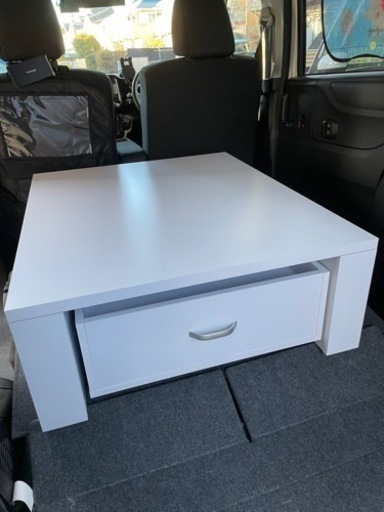 電動ネイルチェア用ステージ（ホワイト）H30cmタイプ