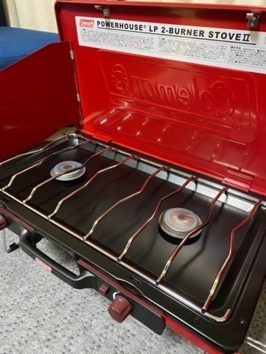 コールマン パワーハウス LP ツーバーナー ストーブ2 おまけ付