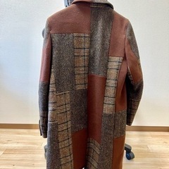【極美品】UNITED TOKYO パッチワークウールコート size1の画像
