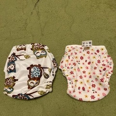 オムツカバー2点　一歳まで可能