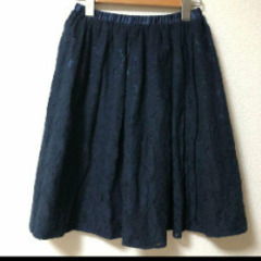 スカート　紺