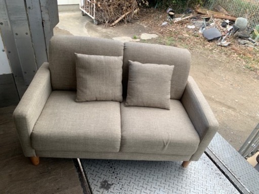 配送可能　2人掛けソファー！