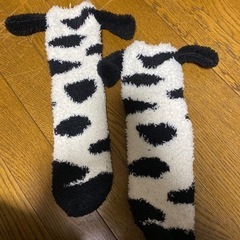 もこもこ 靴下2点セットの画像