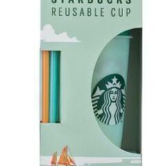 〈韓国 済州島/チェジュスタバ 限定品〉韓国 済州島/チェジュ限定 リユーザブルカップセット ※新品・未開封品の画像
