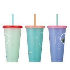 〈韓国 済州島/チェジュスタバ 限定品〉韓国 済州島/チェジュ限定 リユーザブルカップセット ※新品・未開封品の画像