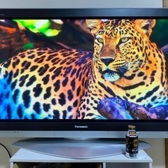 パナソニック 50V 型 地上・BS・110度CS デジタル ハイビジョン プラズマ テレビ  VIERA   TH-50PX600 ビエラ　リモコン 付きの画像