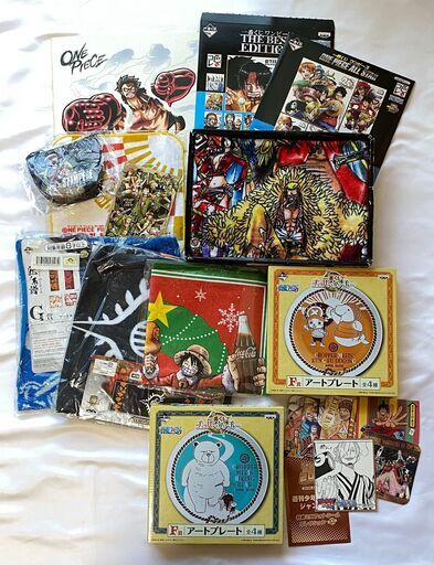 【中古】【受け取りに来て頂ける方】ワンピース　ONE PIECE　グッズ１７点セット