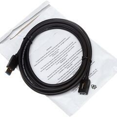 【全国対応】延長用 USB3.0延長ケーブル 3.0m タイプAオス - タイプAメスの画像