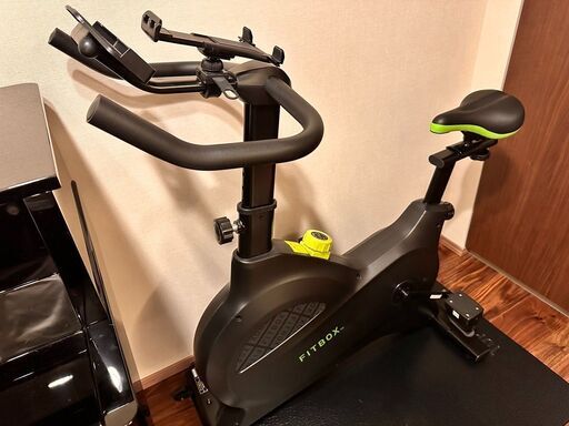 【美品】FITBOX LITE 第3世代フィットネスバイク + マット + タブレットアーム