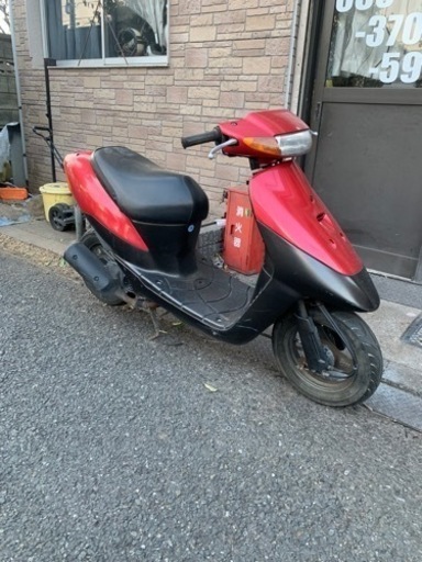 メタリック赤‼️レッツ2‼️他にも在庫50台以上‼️