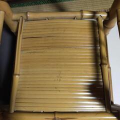 竹の子供椅子☆の画像