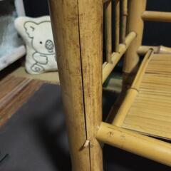 竹の子供椅子☆の画像