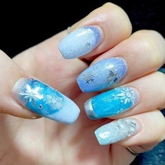 海南【各種フォロー＆口コミ割0円】激安ジェルネイル☆夜可能、駅近、駐車場有！温度で色が変わるジェル・無料パーツ多数有り♡ - 海南市