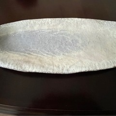 平皿　足付き　美品　陶器
