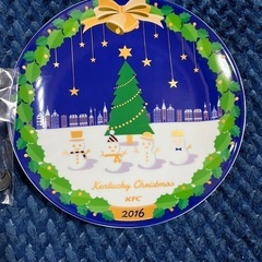 Xmas仕様のお皿♪の画像
