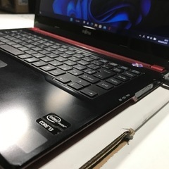 FUJITSU  LIFE book  U H55/h Windows11 pro 64 corei3 値下げの画像