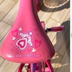 ドキドキプリキュア　子供自転車　女の子　16インチの画像