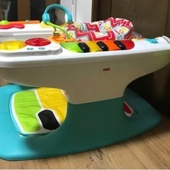 *値下げしました* Fisher Price フィッシャープライス ４ＷＡＹ指遊びがいっぱい おてて＆あんよピアノ　の画像