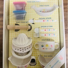 新品未使用　ミキハウス　MIKI HOUSE 離乳食セットの画像