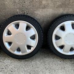 155/55R14スタッドレス･タイヤ４本セット/スズキ･スペーシア等(おまけ付き)の画像