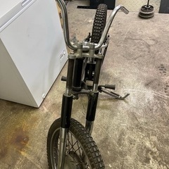希少車　カワサキ　KC90 リジットフレーム　ハードテール　書類付き　/KH90 SS90 チョッパー　ボバー　フリスコの画像