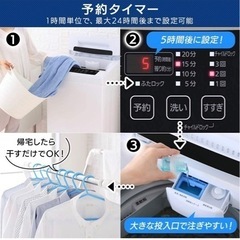 終了【直接お取り引き限定】アイリスオーヤマ 洗濯機 6.0kg 全自動洗濯機の画像