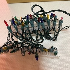 ツリーの電飾