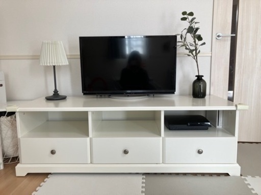 【売却済】IKEA テレビ台 LIATORP リアトルプ