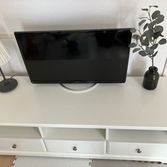 【売却済】IKEA テレビ台 LIATORP リアトルプの画像