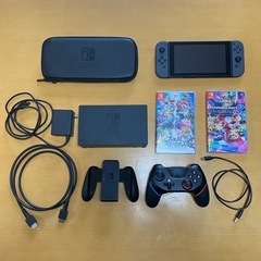 【取引者決定】任天堂　Nintendo Switch カセット付き　定価約5万円