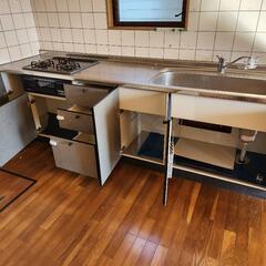 中古システムキッチン　W2700の画像