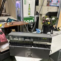 ラジオ付きステレオテープレコーダー GF808