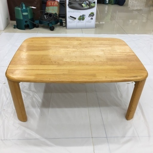 HJ240【中古】 折り畳み式テーブル　茶