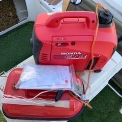 最終値下げ！ホンダ発電機EU9i、10L携行缶、自動給油、バッテ...
