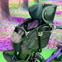 ❸ 4770子供乗せ電動自転車ヤマハ3人乗り新品20インチ良好バッテリーの画像