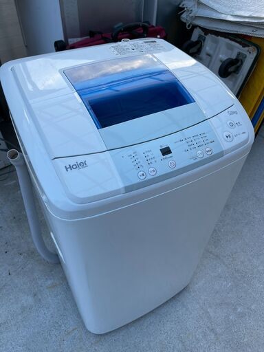 タフです！ハイアール洗濯機5.0㎏【2017年製】
