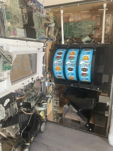 スロット エウレカセブンAO コイン不要機付 コレクション 引き取り限定