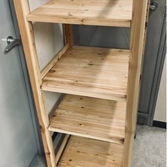 IKEA イケア　　IVAR/イーヴァル　　高さ178cm　幅48cm　　奥行き50cm 棚板７枚  中古品の画像