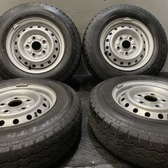 【DL SP LT5 165R13 8PR LT】夏タイヤ【トヨタ ライトエース/タウンエース 純正ホイール 13インチ 5J5HPCD114.3+50】　(VTH670)クレジットカード QRコード決済可能