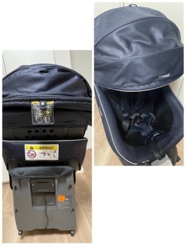 【お値下げ】新生児から！Combiコンビチャイルドシート クルムーヴ スマート ISOFIX エッグショック800⭐︎おまけ付き！