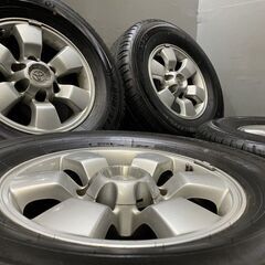 【GY EfficientGrip SUV 265/70R16】夏タイヤ【トヨタ ハイラックスサーフ 純正ホイール 16インチ 7J6HPCD139.7+30】2020年製　(VTH668)_画像2【GY EfficientGrip SUV 265/70R16】夏タイヤ【トヨタ ハイラックスサーフ 純正ホイール 16インチ 7J6HPCD139.7+30】2020年製　(VTH668)_画像3【GY EfficientGrip SUV 265/70R16】夏タイヤ【トヨタ ハイラックスサーフ 純正ホイール