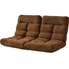 B2人掛け座椅子【ピオンセ2P／ブラウン色】座椅子 2人掛け リ...