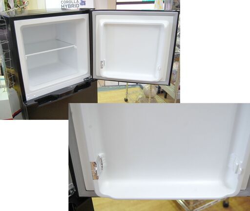 キッチン家電 冷蔵庫 138L 2018年製 2ドア A-Stage AR-138L02BK 