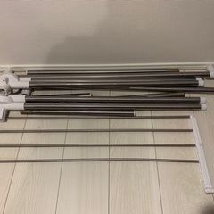 洗濯物干し　お部屋干しの画像