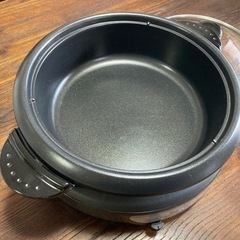 【取引終了】TESCOM グリル鍋　電気鍋　ホットプレートの画像