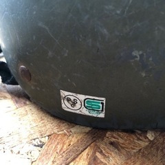 バイクのヘルメットの画像
