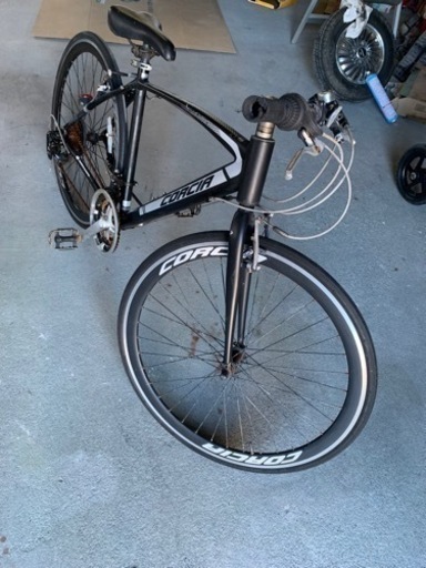 値下げクロスバイク　中古　サビ有り