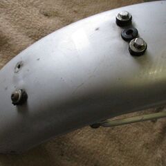 バイク部品　ホンダ　HONDA　CL250？　リアフェンダー　フェンダー　中古品の画像
