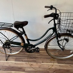 ★名古屋市　春日井市から中古格安！　ママチャリ　自転車　６段変速...